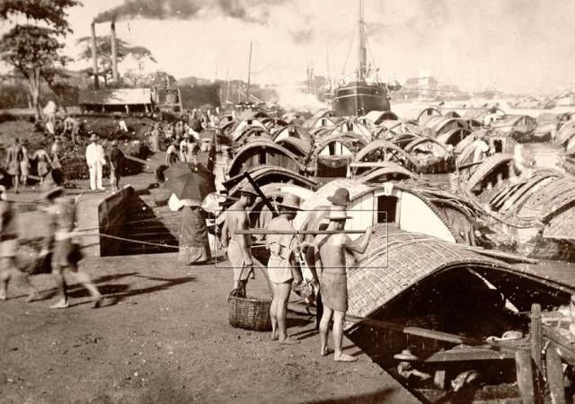 百年前的菲律宾老照片:殖民者和原住民差距非常大