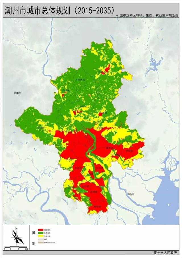 20年后的潮州会是什么样呢?这份城市总体规划可以告诉