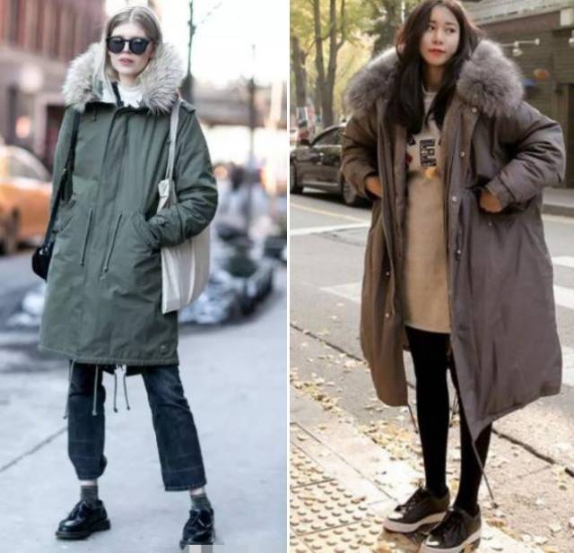 矮个女人不能穿长款羽绒服?其实搭对这3双鞋,显高减龄