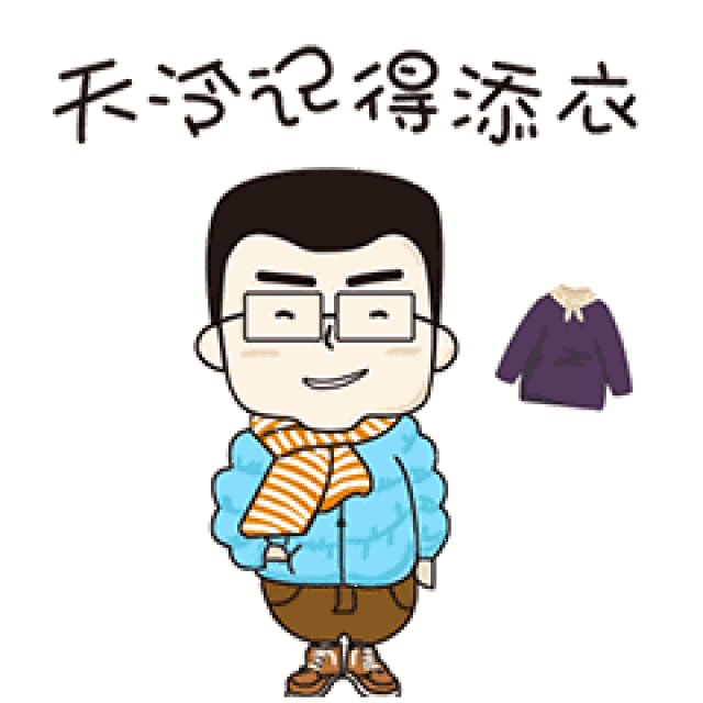 天气预报聊天动态表情图