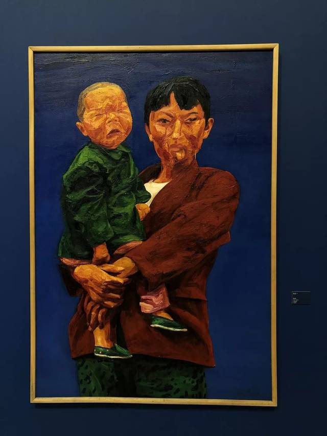 大卫 喻红 100×73cm 纸上铅笔 指导教师:朱乃正,曹立伟 1984年 中央
