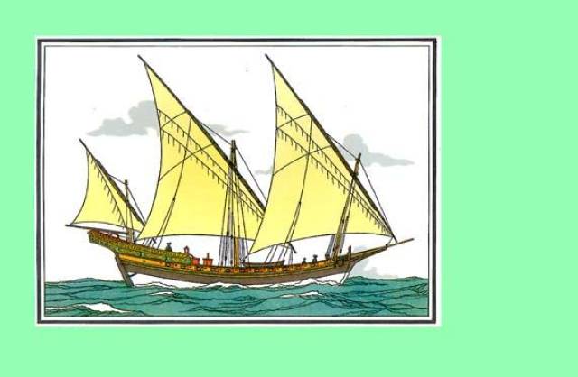 丁丁历险记版船舶演进图说:1700年至1850年