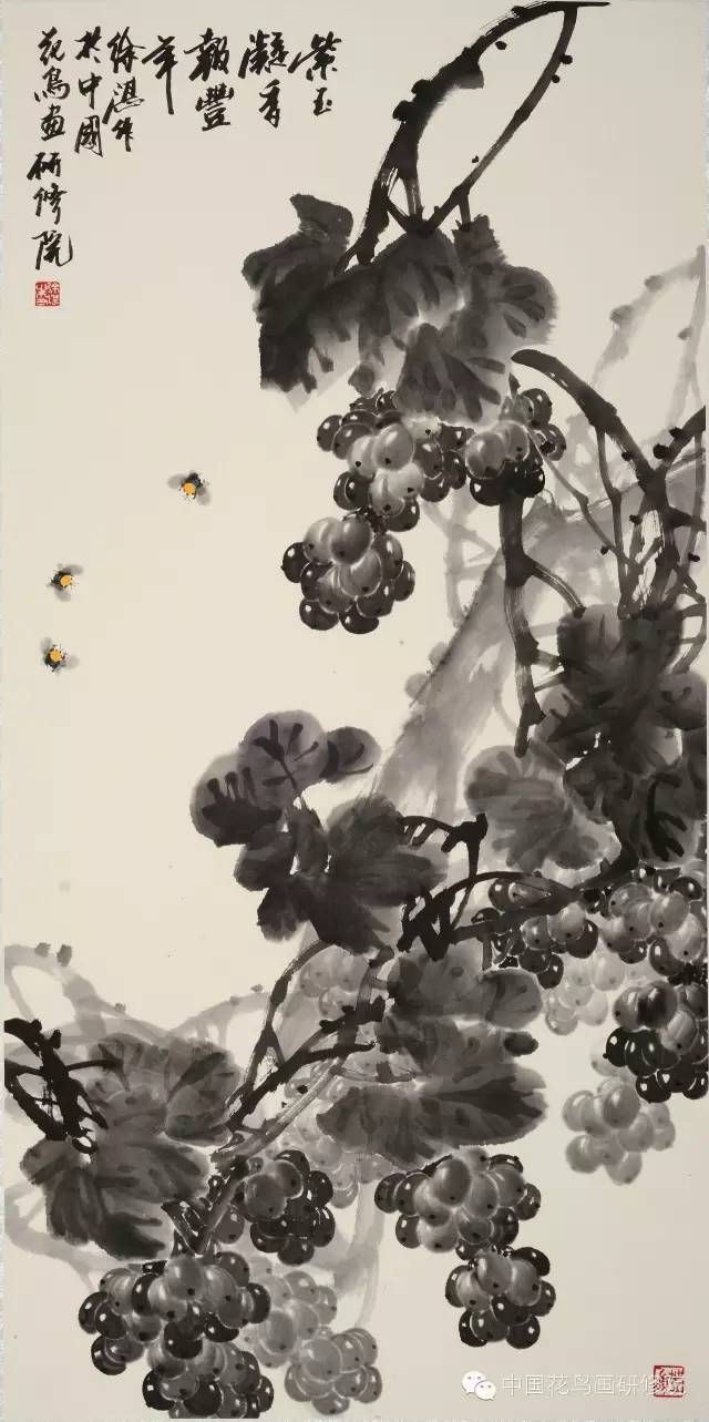 100副徐湛花鸟画作品欣赏,太美了
