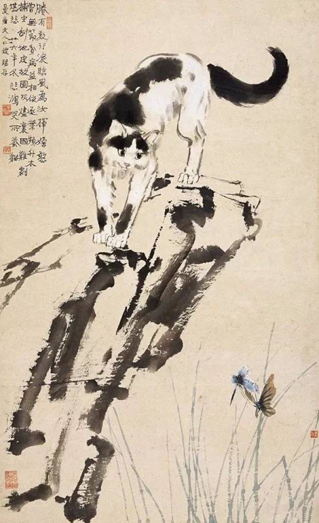 赏析|徐悲鸿国画集(90幅)