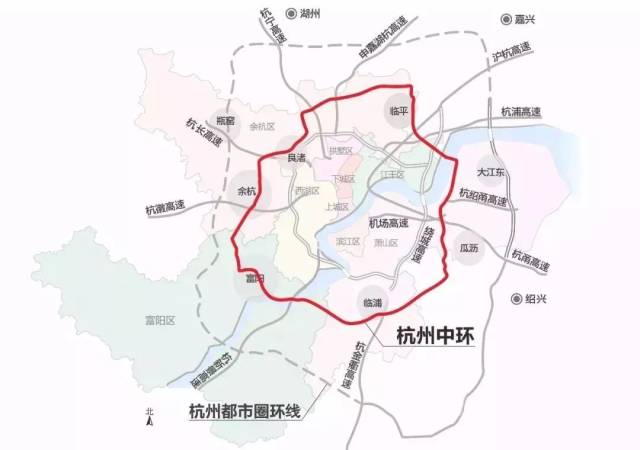 目前, 杭州都市圈高速公路环线已全面开工.