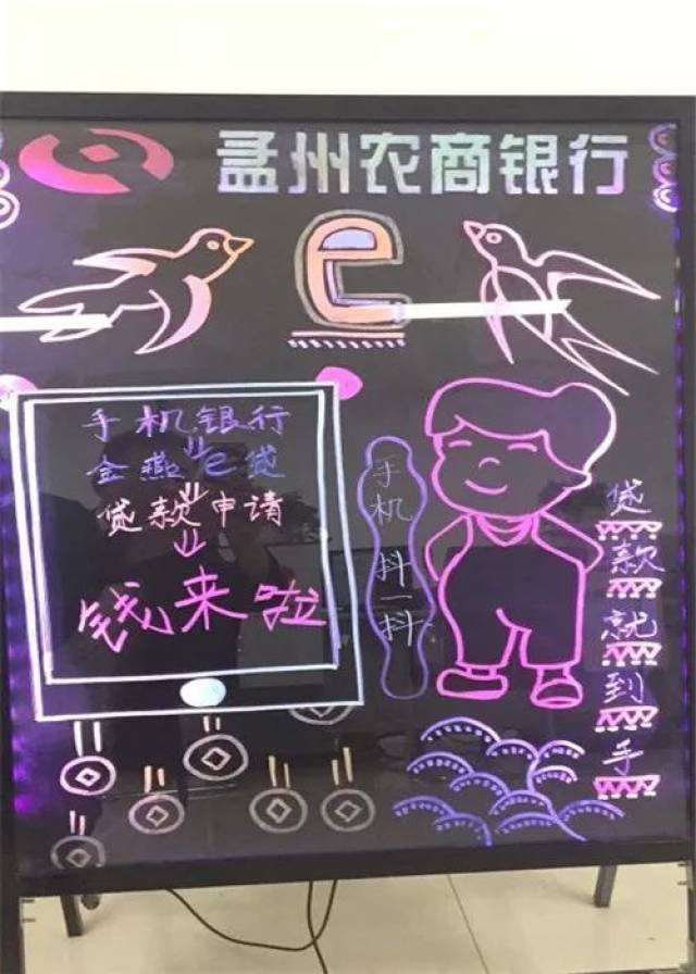 为客户提供更适合的存贷款产品,我行开展了荧光屏新产品创意设计大赛