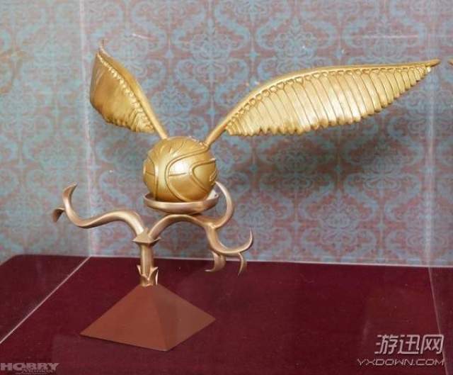 《哈利波特》金色飞贼,魔法杖景品实物 金灿灿的很夺目