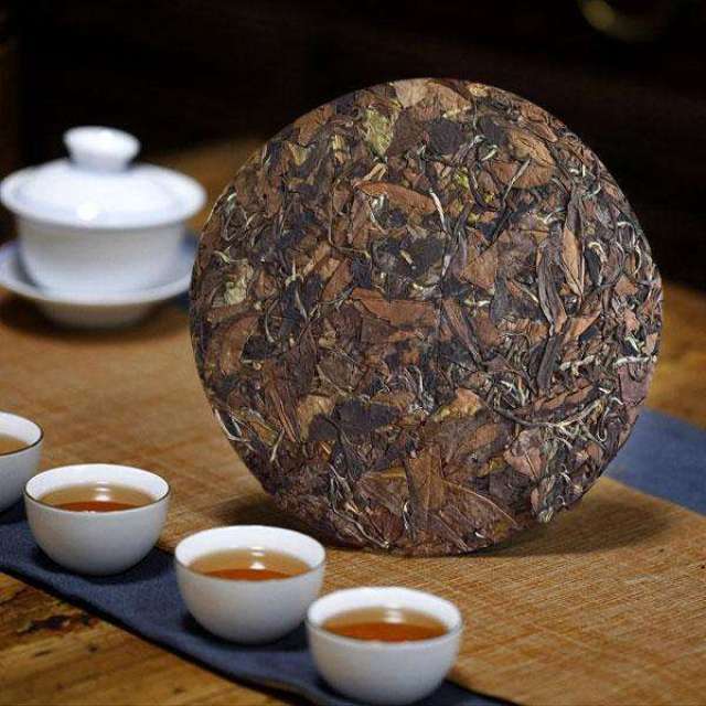 老白茶的盖碗泡法