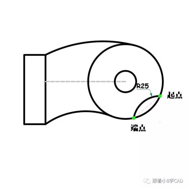 【练习61】—— cad经典练习题库解答(持续更新)