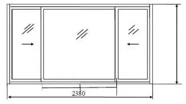 【门窗知识】13种铝合金门窗下料尺寸计算公式