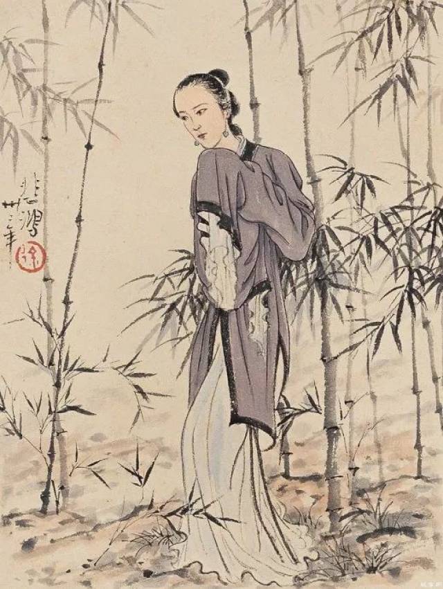 赏析|徐悲鸿国画集(90幅)