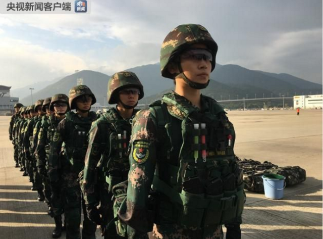 训练基地则设于东莞黄江,出国参加演习的驻港部队军人或物资本没有