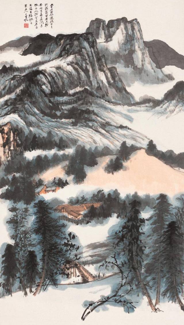 湖山清幽——张大千山水画欣赏