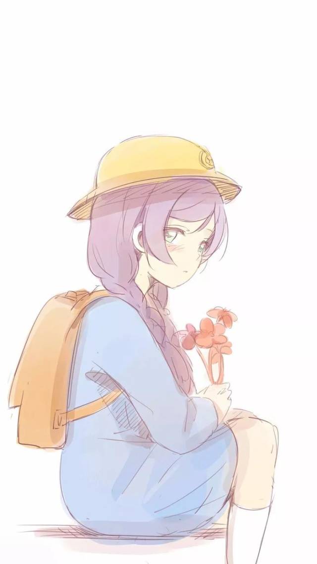 10月26 白色背景女生壁纸原图更新 自取不谢!