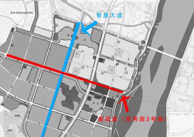 星湖路建设完成后将完善南屿两园区的路网骨架,有利于加快园区建设