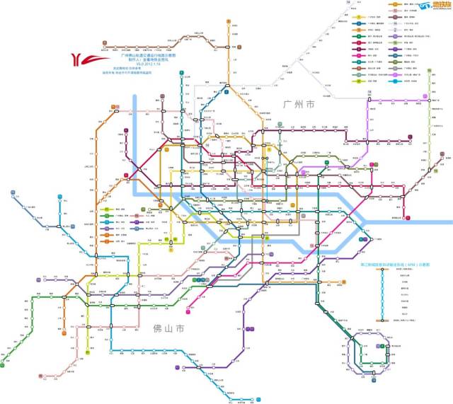 广州地铁规划2040年,广州地铁2040年规划图 未来广州的地铁规划,还远不止这些.