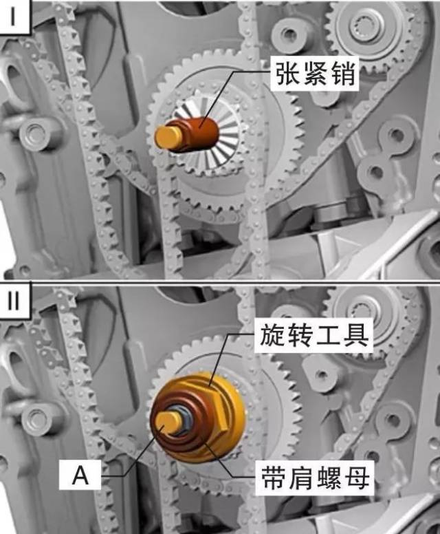 【正时】大众ea888发动机正时链条和高压油泵安装拆解