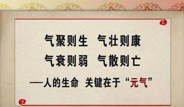 为什么说人活一口气,元气不足怎么调理?