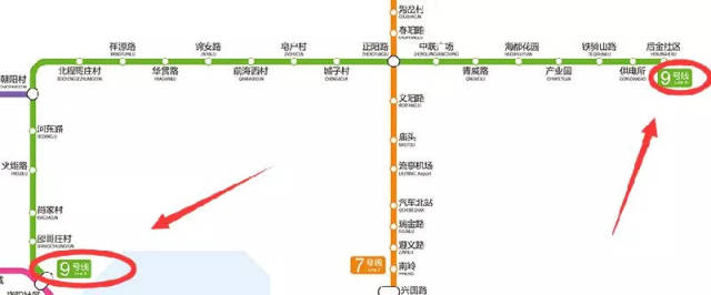 地铁10号线 / 运行区间:白沙河北侧区域 途径区域:城阳 开通时间