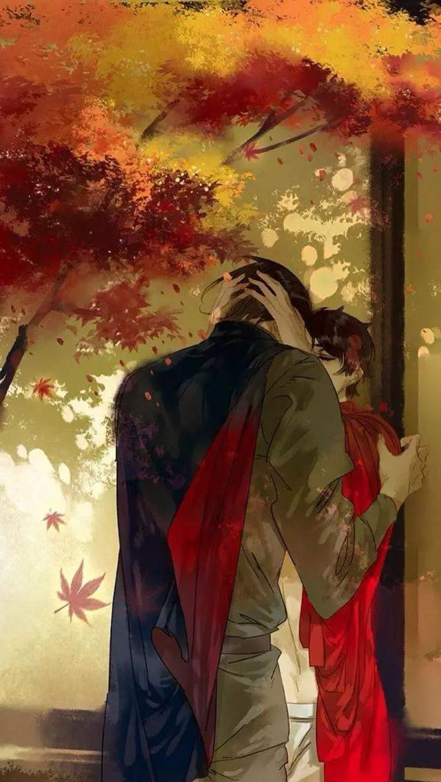 [盗墓笔记】手机壁纸插画:饮冰十年,难凉热血,有一种爱叫瓶邪