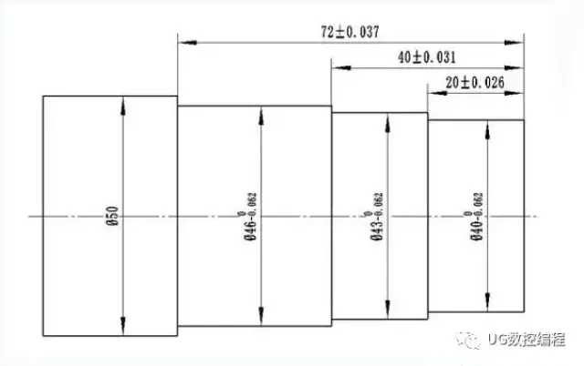 数控精车加工多台阶轴,复合循环指令g71的使用方法,简单易学