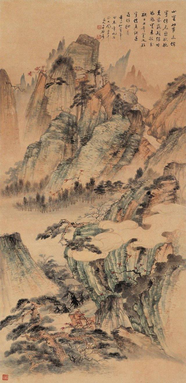 山林私语——张大千山水画欣赏