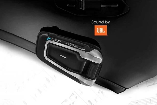 cardo联合jbl 开发高音质头盔蓝牙耳机