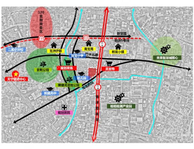 地块位于天宁区青洋路高架西侧,东至青洋北路,南至青龙西路,西至规划