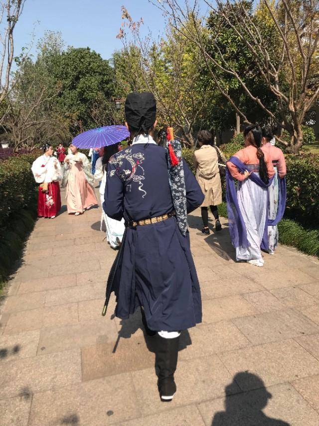 街拍西塘2018年中国汉服文化节汉服要火的节奏