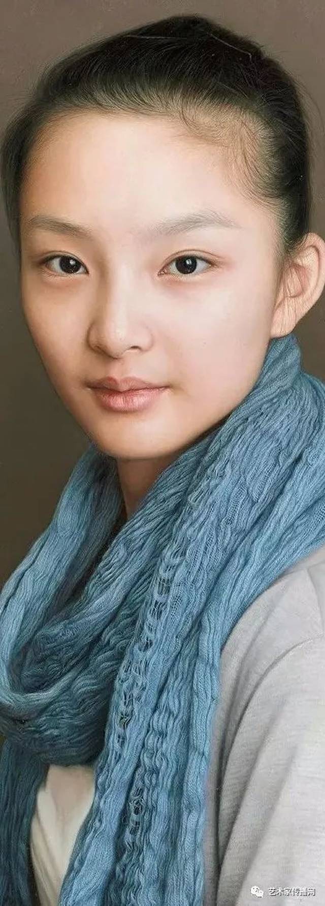 现为中国美术家协会会员,武汉市政府津贴专家 3 肖像之相—小姜 120