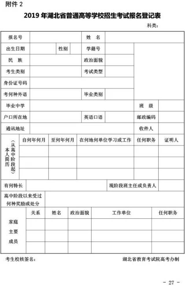 重要提醒:2019年湖北美术统考报名时间及注意事项(附高考报名通知)