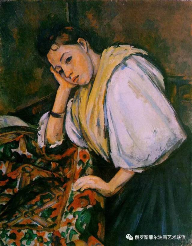 法国画家保罗·塞尚(paul cézanne)肖像画作品欣赏