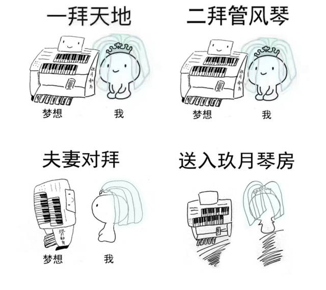 双排键琴友必备斗图表情包一大波,欢迎收藏!
