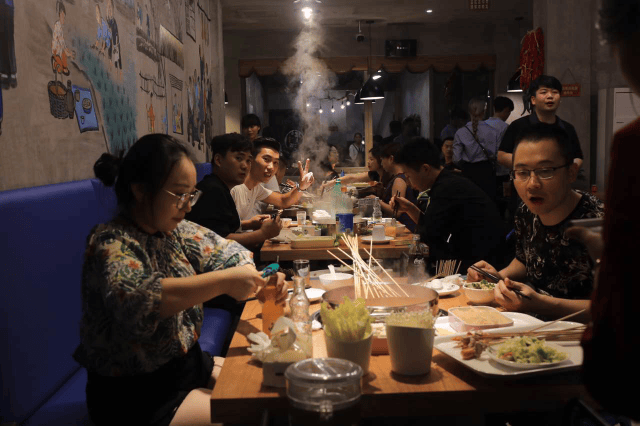 开业以来一直生意火爆