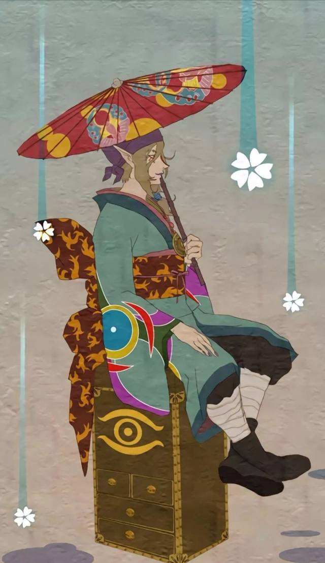 壁纸|怪化猫,独特的画风.