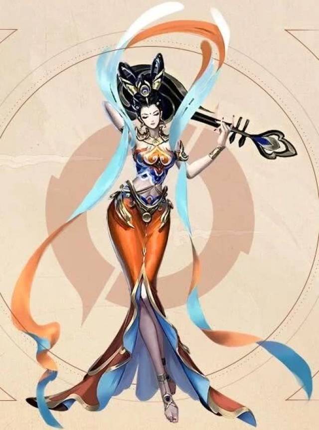 经100多天设计的敦煌皮亮相!杨玉环仙女下凡,尽显中国