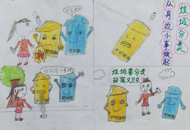 亲子创意连环画 讲述垃圾分类的故事——湖里实验小学2018—2019学