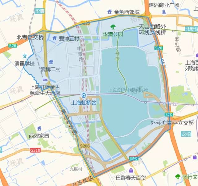 长宁区西郊宾馆临时禁停区