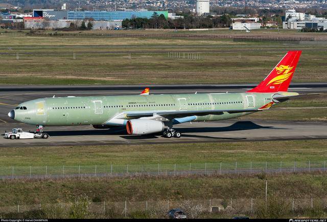 29日 首都航空 接收一架空中客车 a330-300型客机