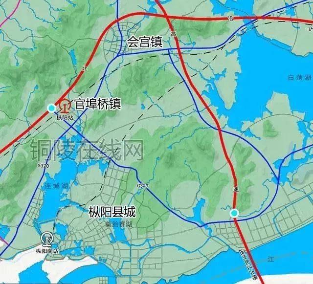 拟规划建设铜枞宜城际铁路