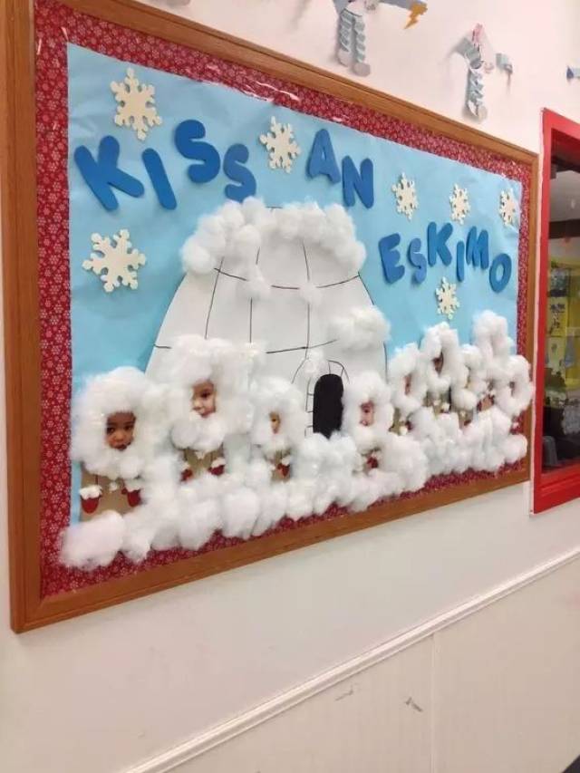 最有创意的冬季主题墙环创,和孩子一起走进冬天吧!