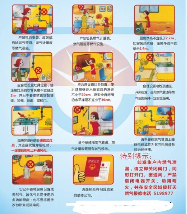 五,燃气器具的安全使用