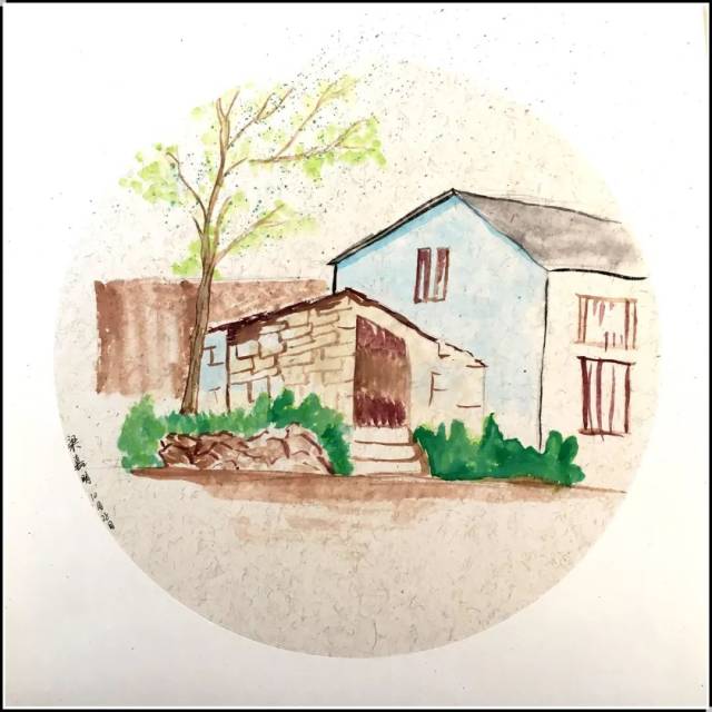 经过近2小时的努力,孩子们围绕"美丽乡村"主题,创作了2幅5米卷轴,以及