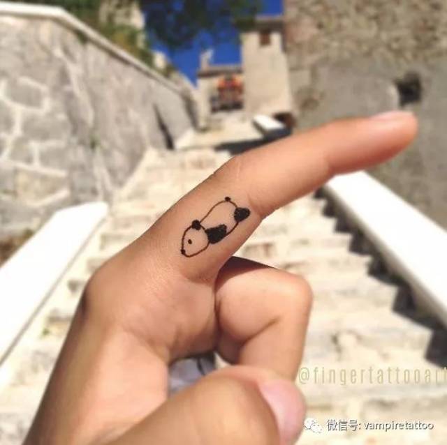 手指纹身 | 反正也逃不出你的手掌心