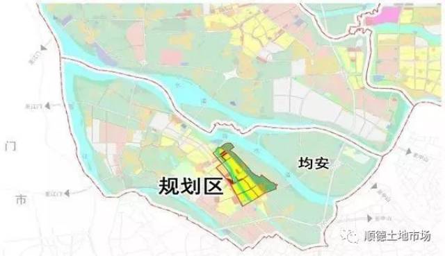 毗邻凫洲河 顺德均安又一块商住地挂牌