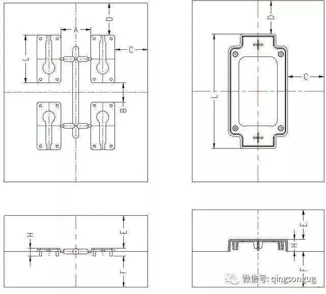 丰田标志注塑模具设计-浇注系统及模仁大小的确定