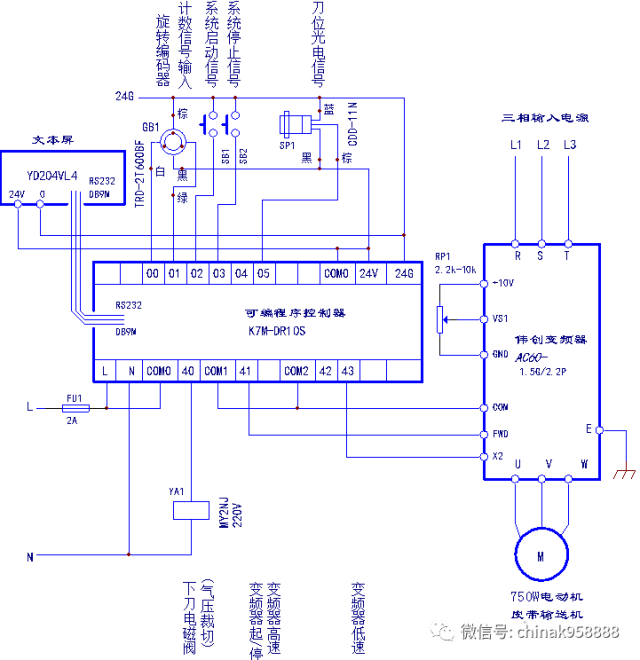 中国工控 |plc与hmi,编码器,变频器程序实例