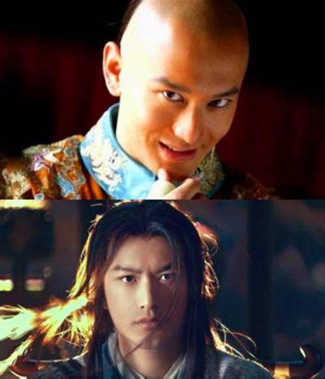 韩栋:《鹿鼎记》韦小宝,《天龙八部》虚竹