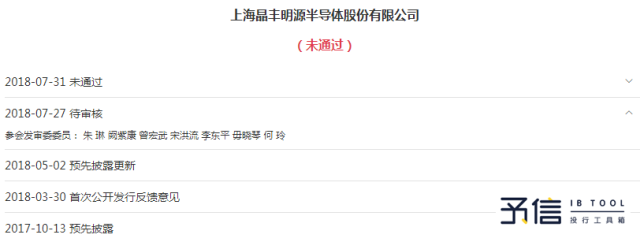 2018年第三季度IPO审核动态分析