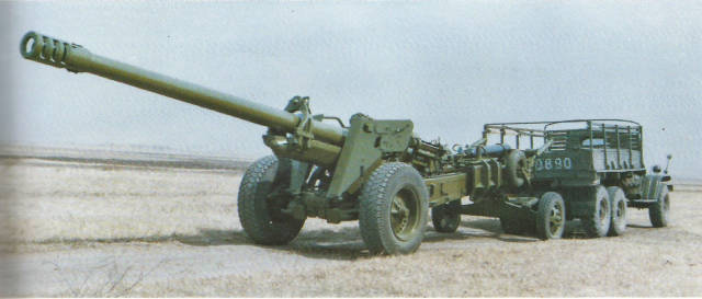 北方工业曾经推出一款由m46加农炮(59式加农炮)改造而来的gm45榴弹炮